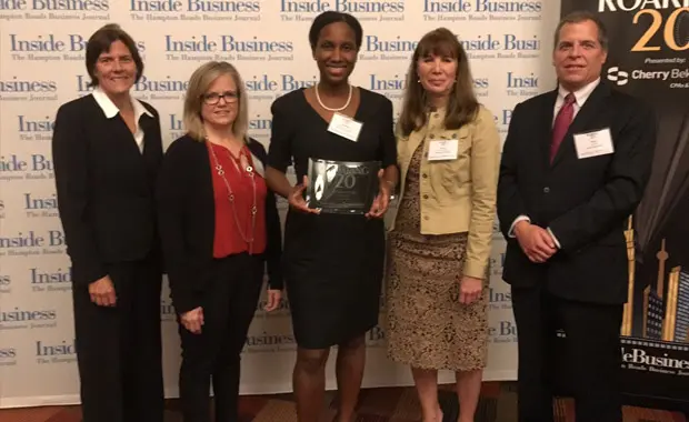 Urology of Virginia receives Inside Business award