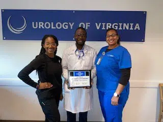 Dr. Akinwunmi Ojo-Carons awarded the InterStim Center of Excellence designation by Medtronic